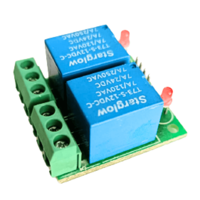 12V 2 channel relay board