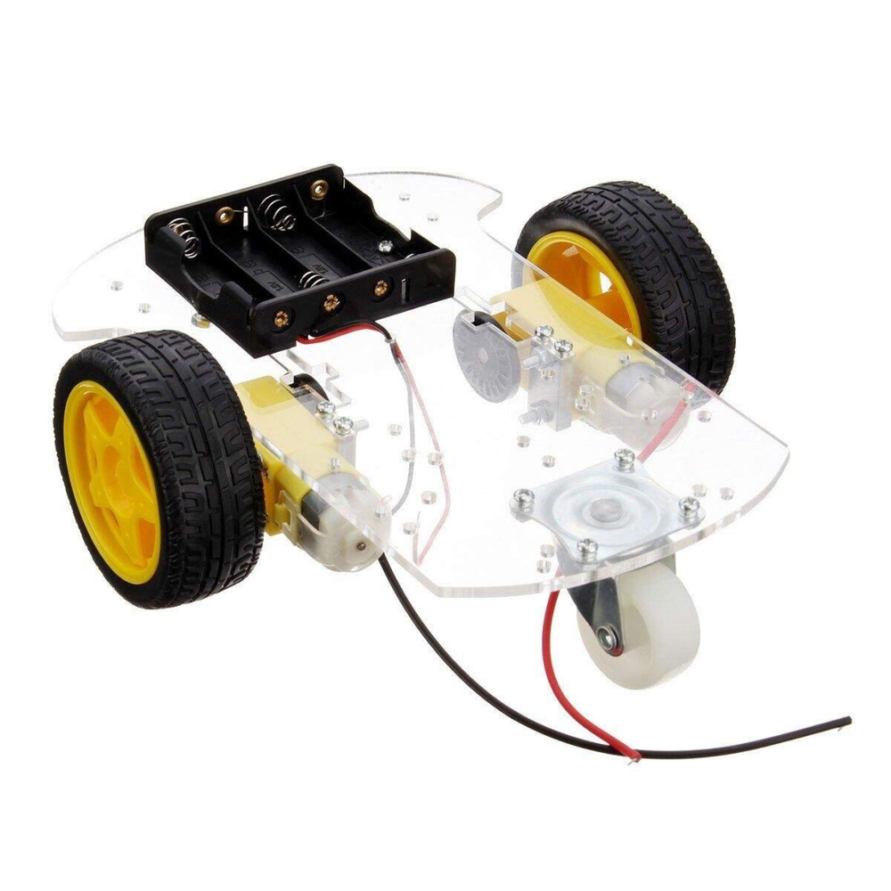 2WD Two Wheel Drive DIY Smart Robot Car Kit With Chassis