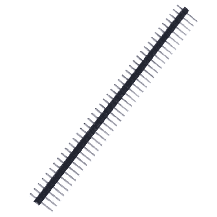 40x1 Pin 2.54mm Pitch Male Berg Strip