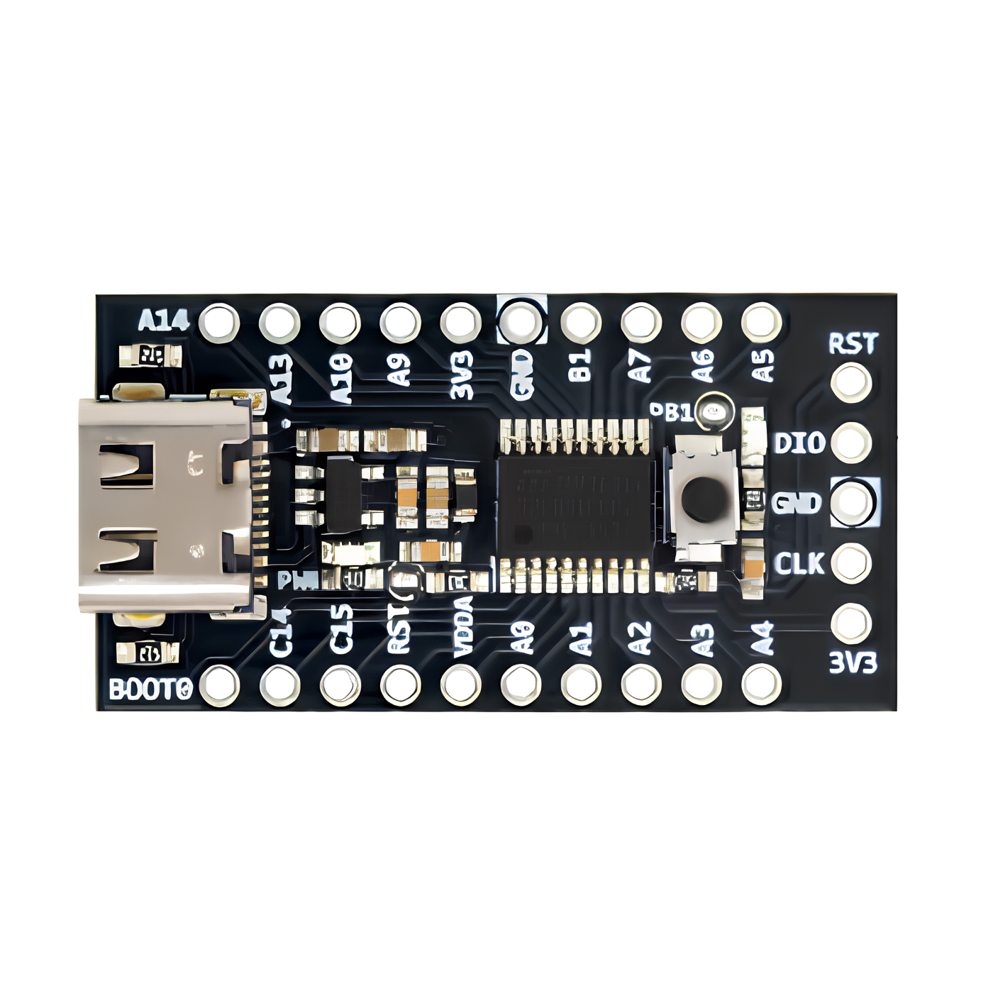 7Semi STM32 ARM 32-bit Cortex-M0+ RISC Mini Development Board USB-C - STM32L031F6P6