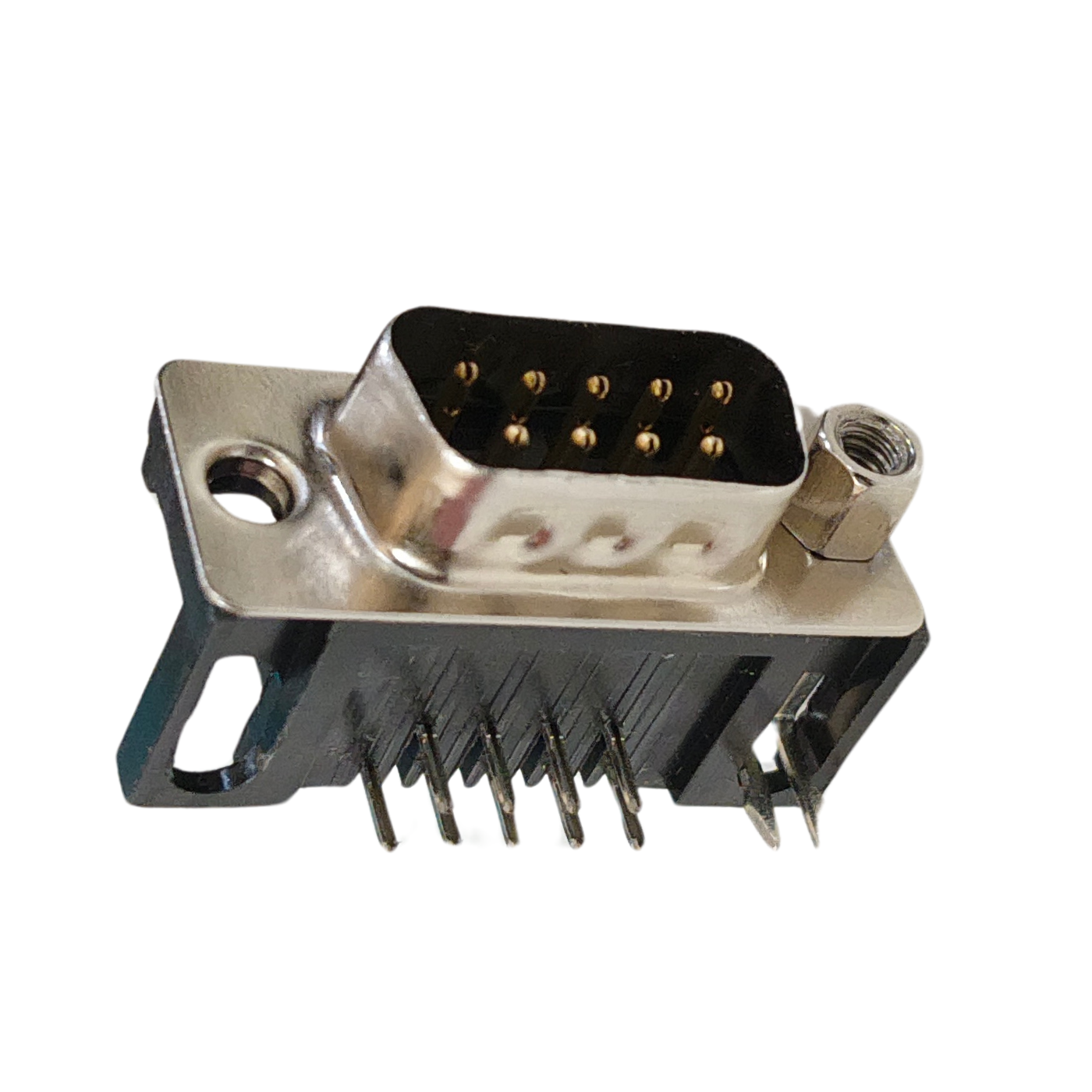 DB-9 Male Right Angle Connector
