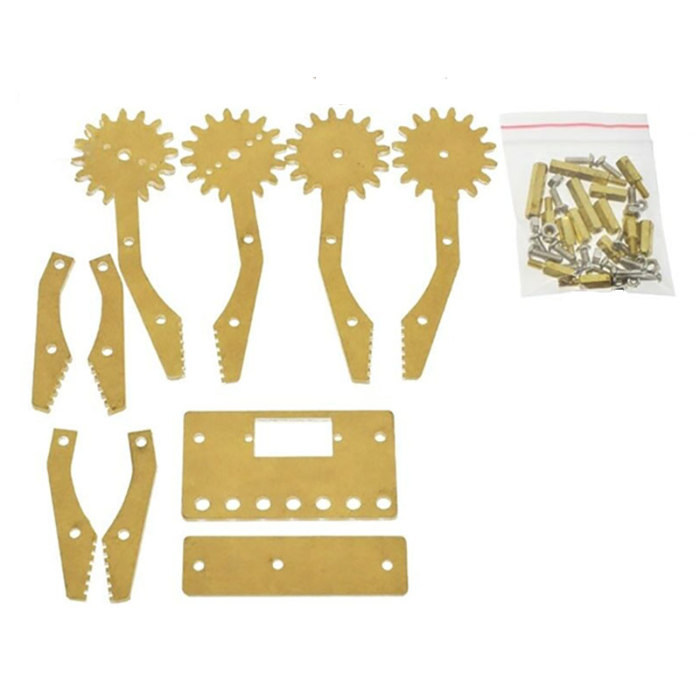 DIY Acrylic/Plastic Robot Manipulator Mechanical Arm Kit for MG995 SG5010 servo