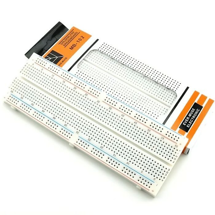 MB102 830-Point Solderless Breadboard