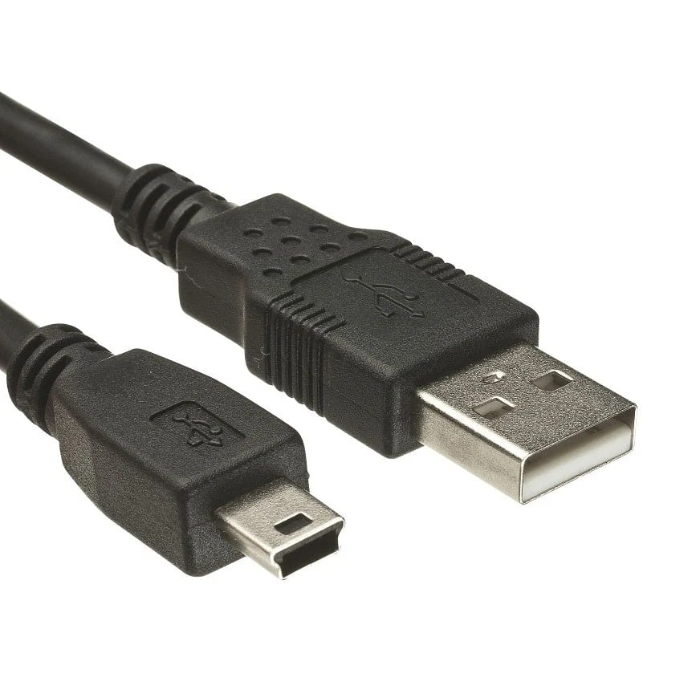 MINI USB cable - 30cm (Colour May Vary)