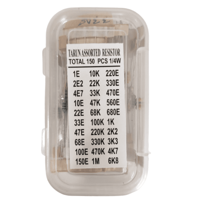 Resistor Box 150 Resistors 30 Values